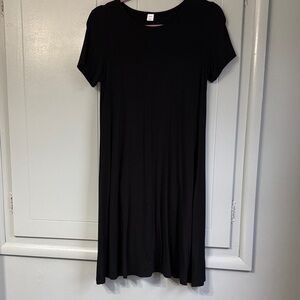 Old Navy Classic Black Midi Dress